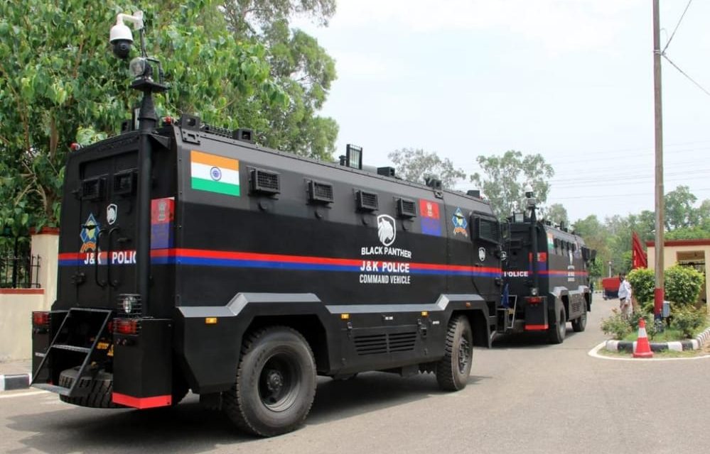 DGP J&K dedicates Operations Command vehicles for JKP personnel in Jammu