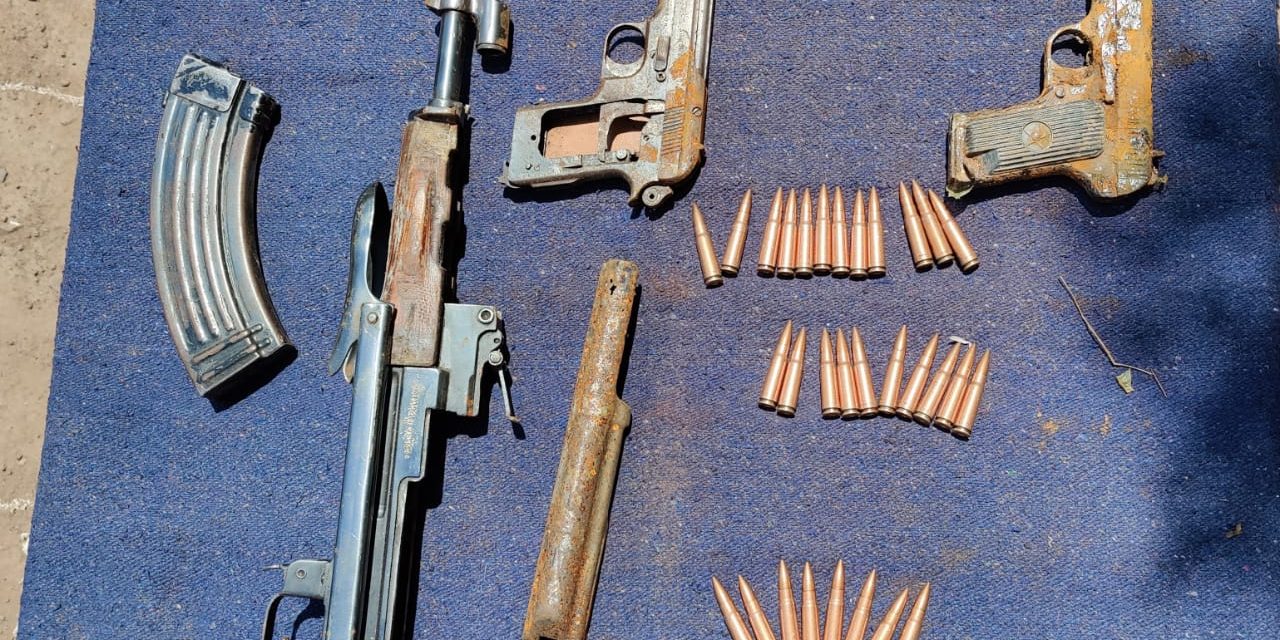 Arms, Ammo Recovered During Searches in Poonch Village