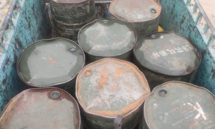 Anantnag Police on Monday seized vehicle along with illegal kerosene oil of 1500 Liters.