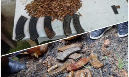 Militants hideout busted in Ganderbal forest area,huge ammunition recovered