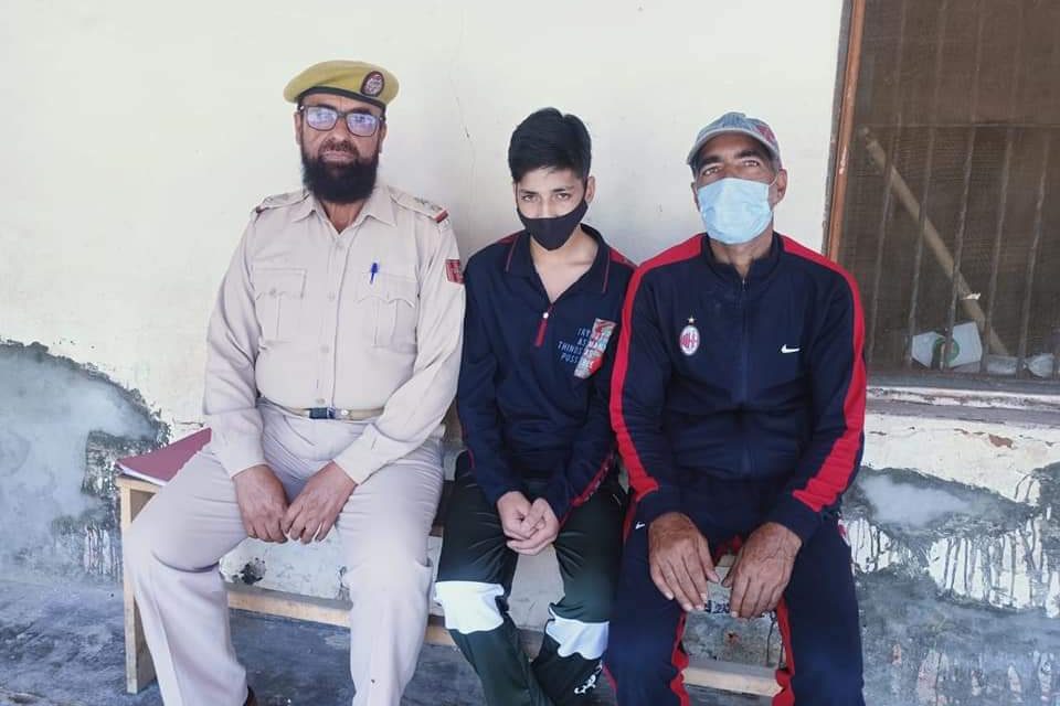 Missing minor boy from Bandipora traced in New Delhi after 9 months by Bandiprora police.