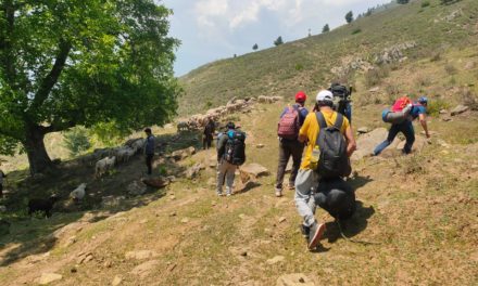 Constructive engagement : Trekking organised for local youth