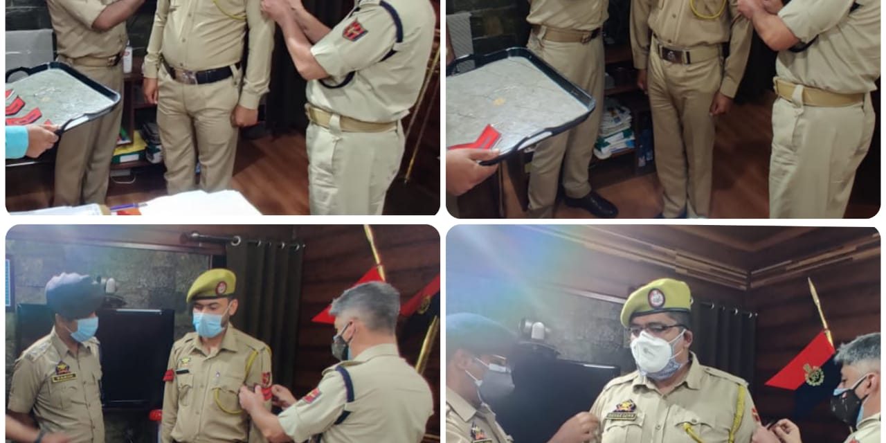 Ganderbal Police organised Pipping Ceremony at DPO