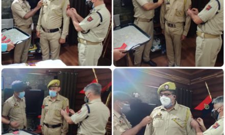 Ganderbal Police organised Pipping Ceremony at DPO