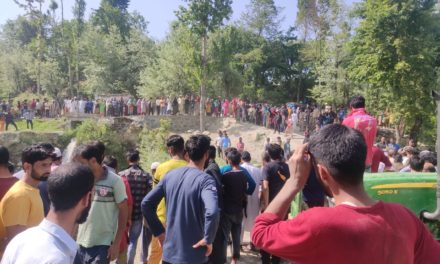 14 year old boy feared dead after slipping into a nallah