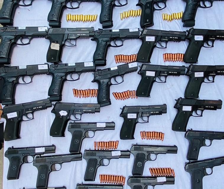 Punjab Police seize cache of foreign-made pistols from smuggler