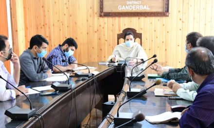 Development, conservation plan for Manasbal Lake discussed at Gbl