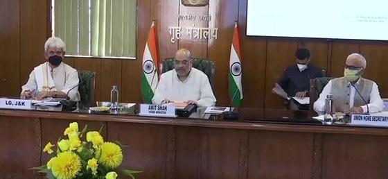High Level Meet Starts At MHA Over J&K : Amit Shah Chairing Meeting
