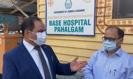 DHSK visits Pahalgam base camp, reviews arrangements ahead of ensuing Yatra