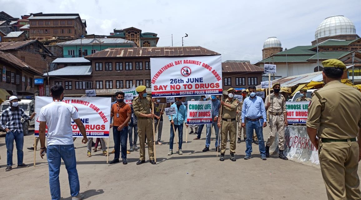 Police observed International Day against Drug Abuse in Budgam