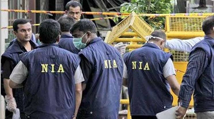 National Investigation Agency team at Jammu Air Force base after twin blasts
