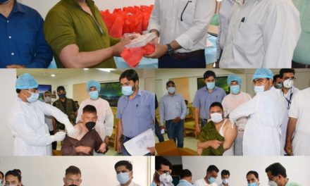 100 percent vaccination of eligible population achieved in 20 villages, 1lakh doses administered so far; 85 percent eligible population vaccinated in the district: DC Bandipora