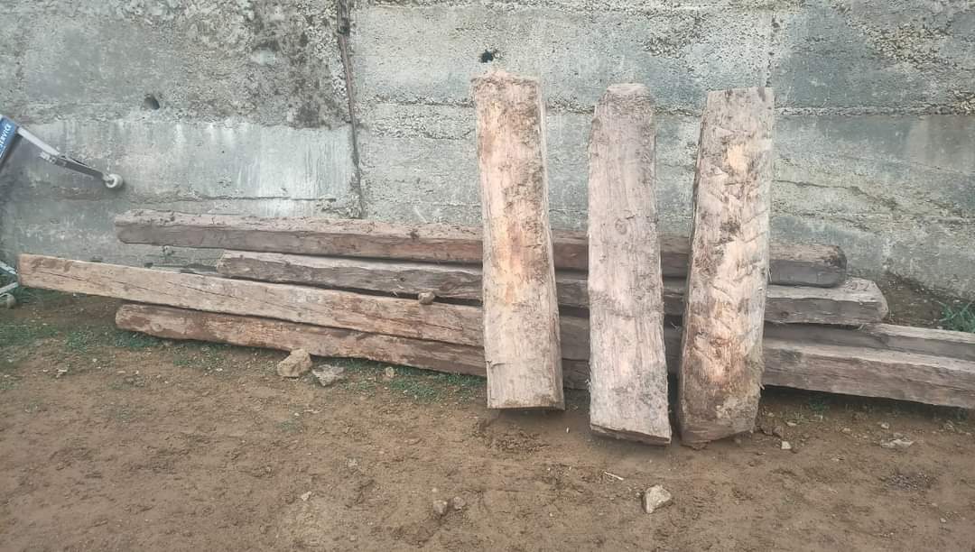 Bandipora Police seized Illicit forest timber in Aloosa FIR Registered