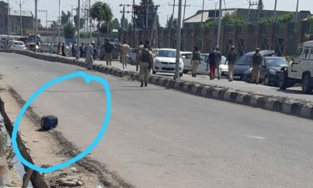 Clothes, Pressure Cooker Found From Suspicious Bag Near SKIMS Soura