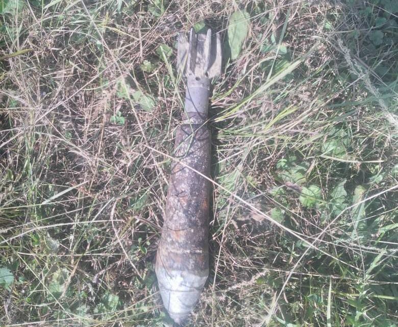 Morter shell found, defused in BUDGAM, 2nd in 8 days.