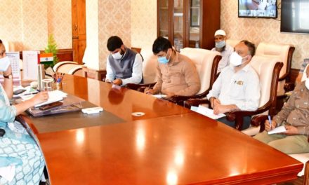 DDC Gbl reviews progress of works  under District Capex, B2V programme
