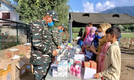 118Bn CRPF organises free medical camp at Kangan Ganderbal