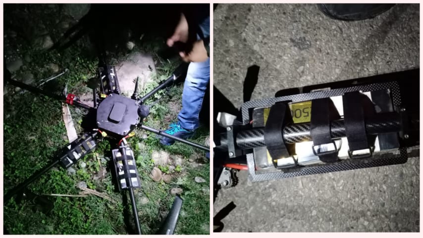 Drone carrying 5 kg IED material shot down in Jammu’s Kanachak area