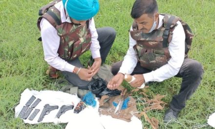 Couple of pistols, bullets recovered in Samba