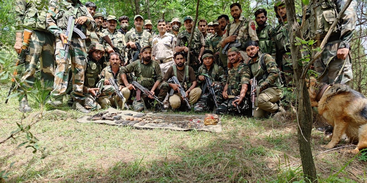 Militant Hideout Busted In Poonch, 2 Ak-47 Rifles, Other Arms And Ammunition Recovered
