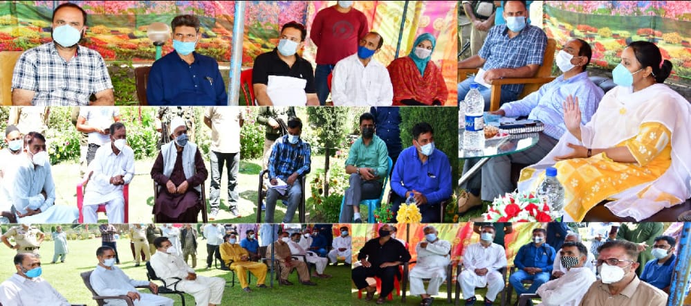 DC Ganderbal chairs public darbar at Dab Stress for adherence of CAB during Moharram days