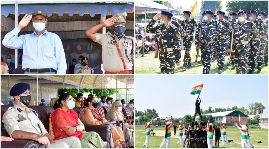 ADDC G’bal unfurls tricolor on full dress rehearsal for I-Day