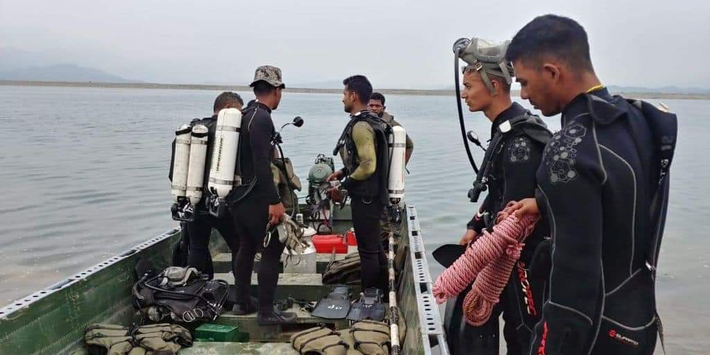 Helicopter Crash: 10 days on, searches continues to locate missing pilots at Ranjit Sagar Dam;Special equipment flown from Vizag to assist search teams, say defence officials