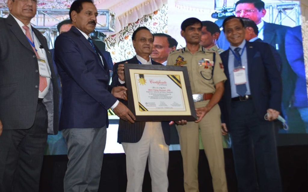 Greentech Foundation held two days national summit 2021 on Safety Culture & Energy conservation at Sonmarg;IGP Kashmir recieved Greentech Fellowship Award