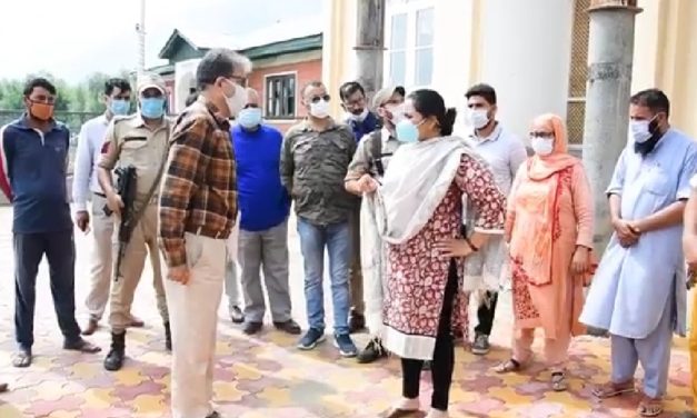 DC Ganderbal inspects execution of several development works in district