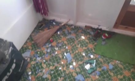 Drug addict damage two houses in Pulwama village, locals stage protest