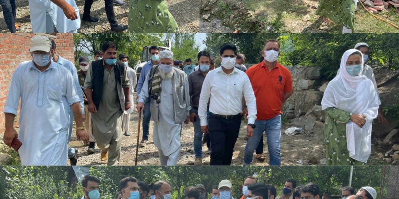 DC Bandipora conducts extensive tour of Malangam village, holds Public Interaction