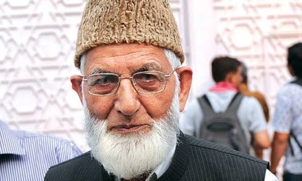 Syed Ali Geelani stable, fine, says son Dr Naseem