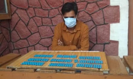 Bandipora police arrested a drug peddler at Putushay, Contraband substances recovered; FIR registered