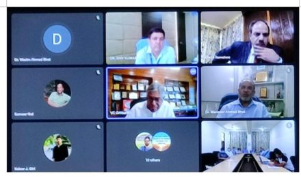 KU and IUST jointly host webinar on extramural research opportunities with DRDO