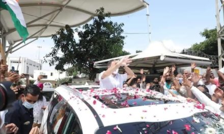 Congress vice-president Rahul Gandhi arrived Jammu on 2-day visit