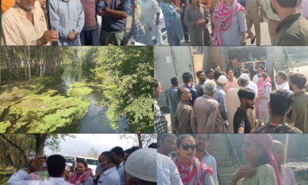 Chairperson DDC Ganderbal visits various areas