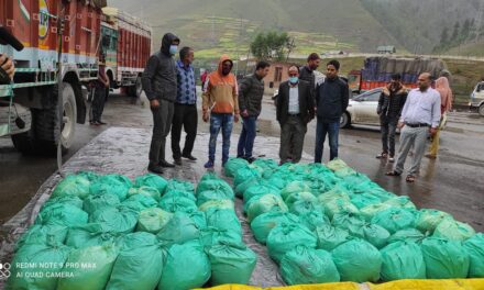 Huge quantity of narcotic substance recovered in Sonamarg, 2 trucks seized, 2 drivers arrested by AN Task Force