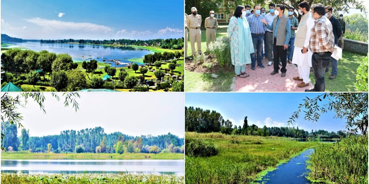 Commissioner/Secretary forests visits Ganderbal;Takes stock of wetlands of Ganderbal