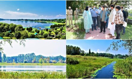 Commissioner/Secretary forests visits Ganderbal;Takes stock of wetlands of Ganderbal