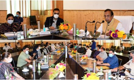 Union MOS for Industries, Commerce visits Ganderbal; Inaugurates oxygen plant and reviews developmental scenario in the district