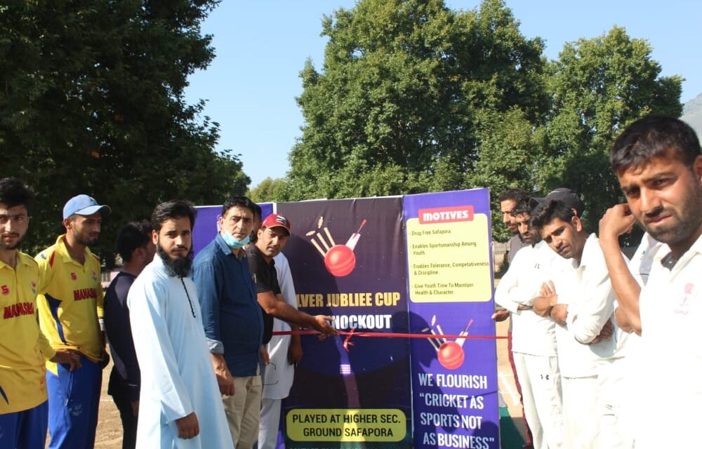 Silver Jubilee Cup inaugurated at Safapora