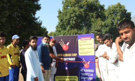 Silver Jubilee Cup inaugurated at Safapora