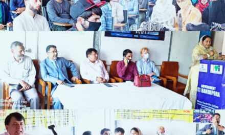 Career Guidance Cum Counselling Programme held at ITI Bandipora