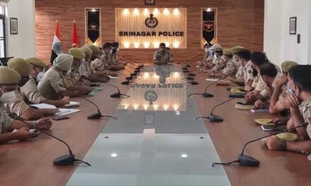 SSP Srinagar directs SHOs to ensure implementation of CAB protocol in Srinagar city