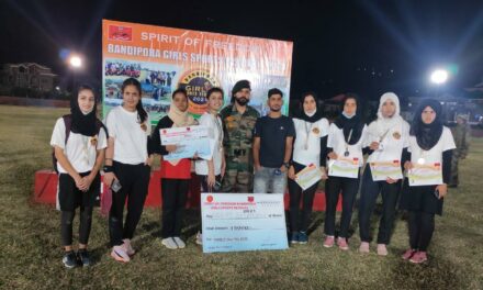 Army’s five days Girls Sports Festival Concludes in Bandipora