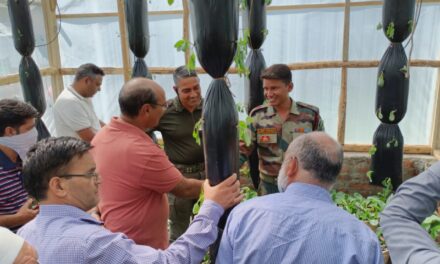 34 Assam Rifles Wussan organises workshop on Hydroponics in collaboration with Agriculture department at Gund
