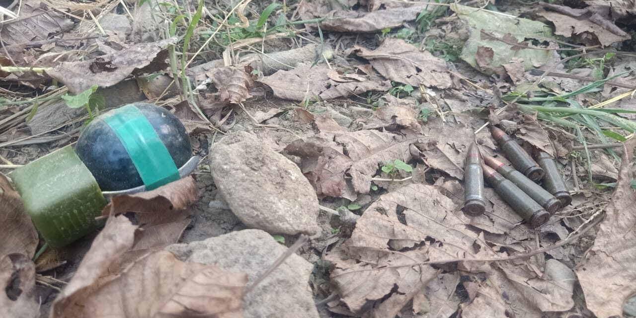 Ammunition Recovered in Jugtiyal Kupwara