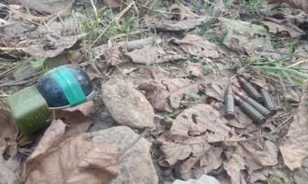 Ammunition Recovered in Jugtiyal Kupwara