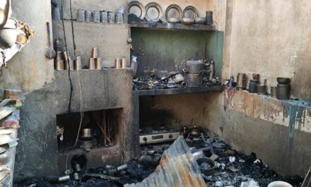 Two residential houses gutted in overnight blaze in Kupwara village