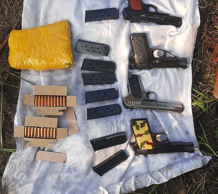 Arms, ammo, narcotics, cash recovered at International Border in Akhnoor: BSF